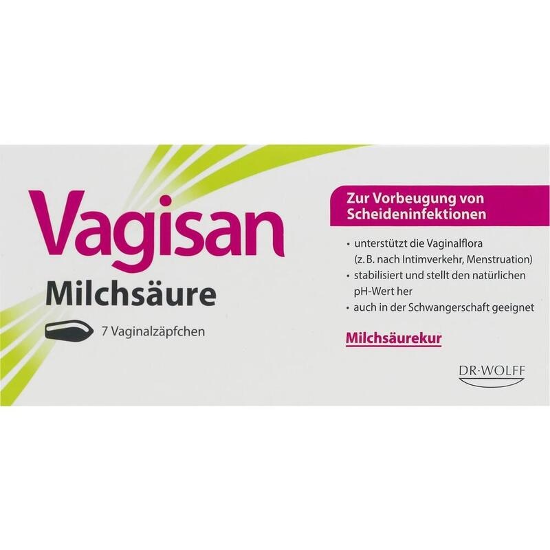 VAGISAN Milchsäure Vaginalzäpfchen
