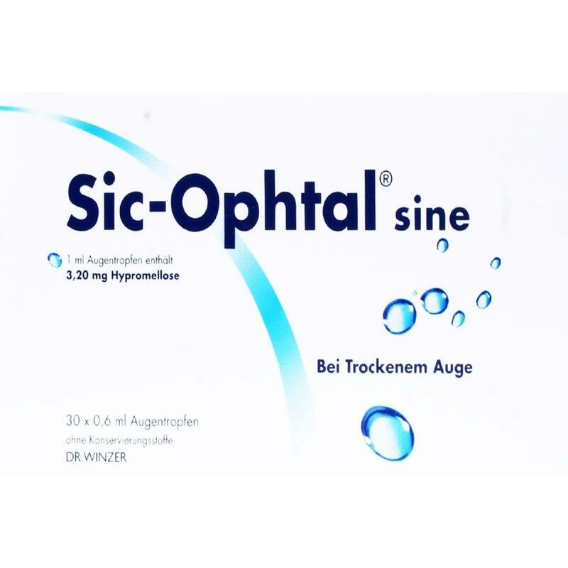 SIC OPHTAL sine Augentr. Augentropfen