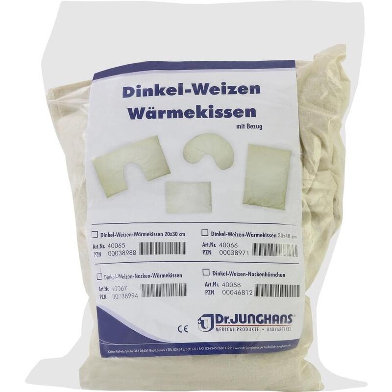 DINKEL WEIZEN Nacken Wärmekissen m.Bezug