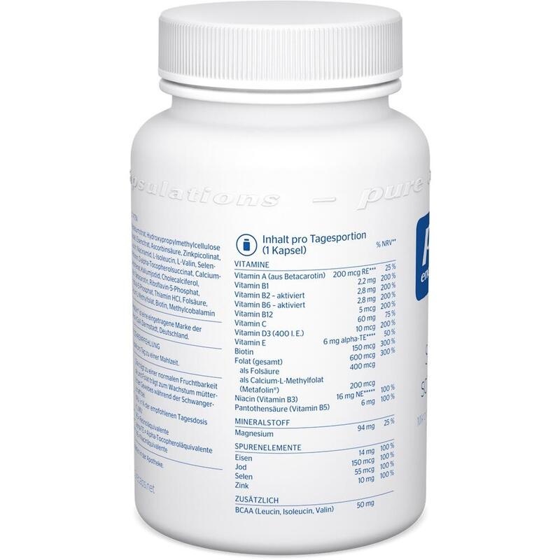 PURE ENCAPSULATIONS Schwangerschafts-Formel Kaps.