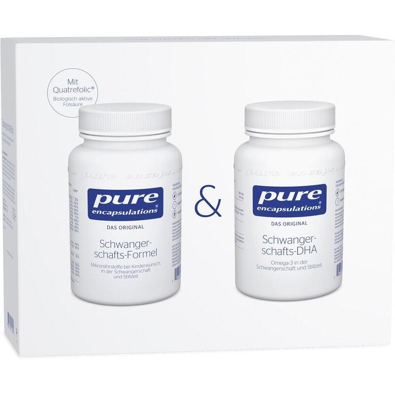 PURE ENCAPSULATIONS Schwangerschafts-Box Kapseln