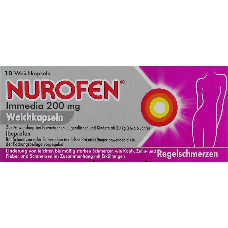 NUROFEN Immedia 200 mg Weichkapseln