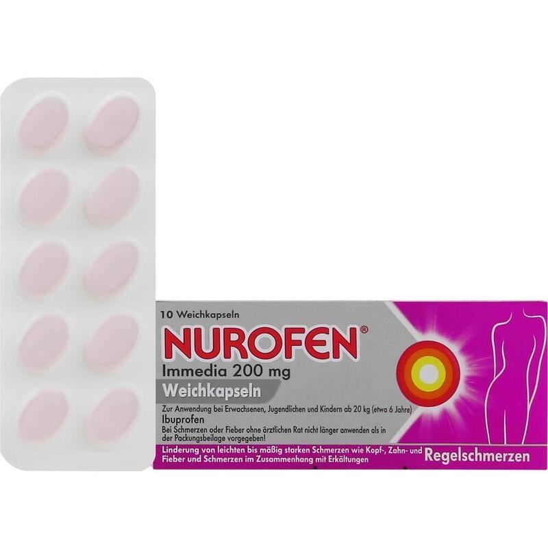 NUROFEN Immedia 200 mg Weichkapseln