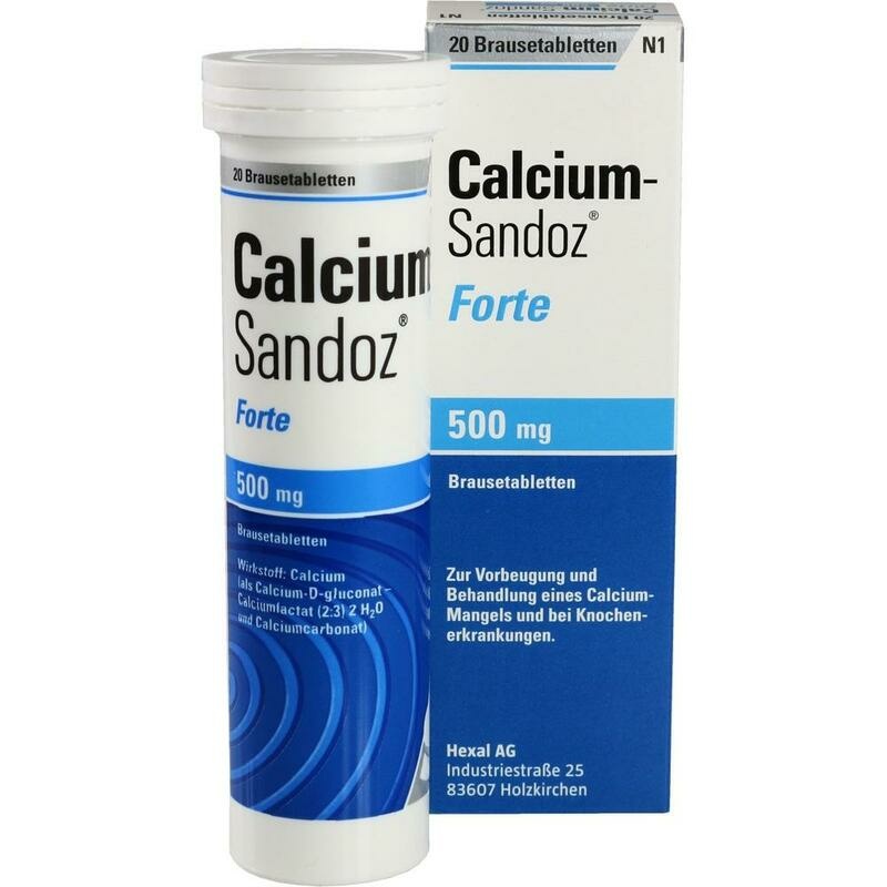 CALCIUM SANDOZ forte Brausetabletten