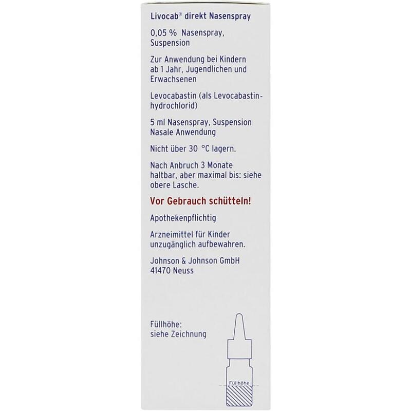 LIVOCAB direkt Nasenspray