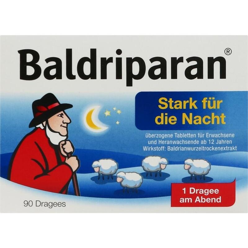 BALDRIPARAN Stark für die Nacht überzogene Tab.