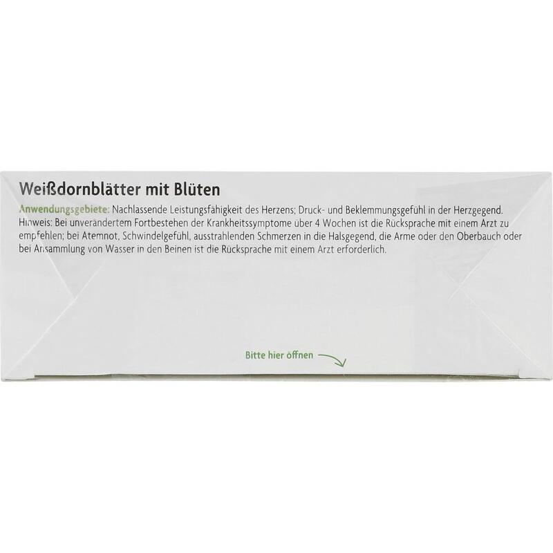 WEISSDORNBLÄTTER m.Blüten Arzneitee Bio Salus Fbtl