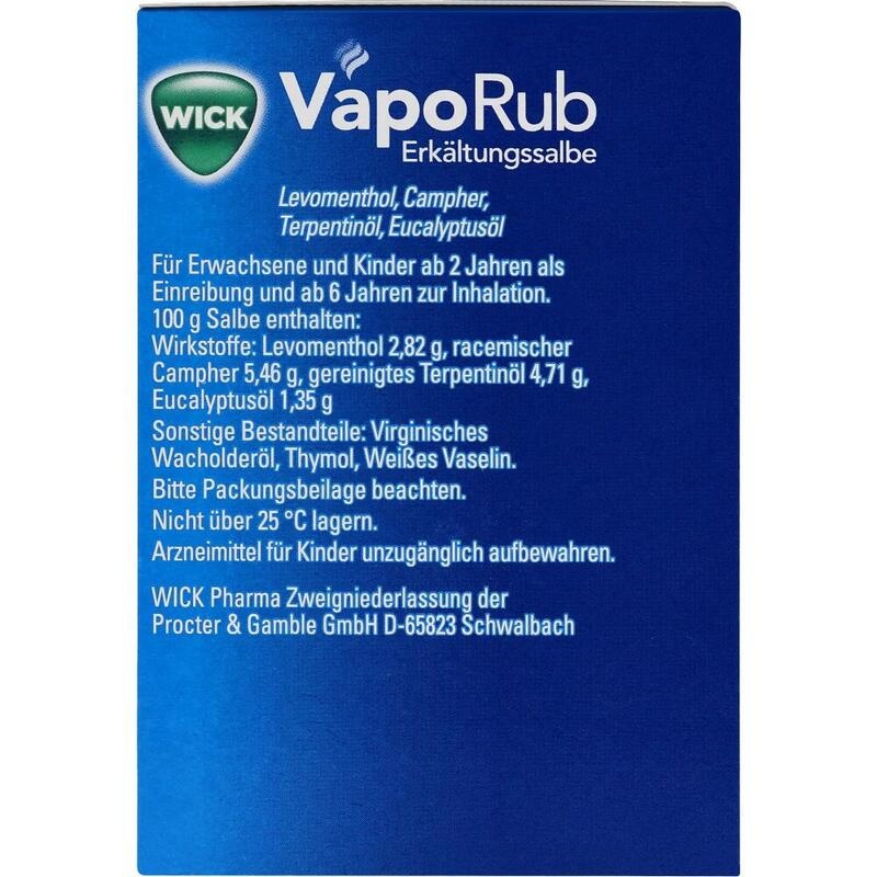 WICK VapoRub Erkältungssalbe