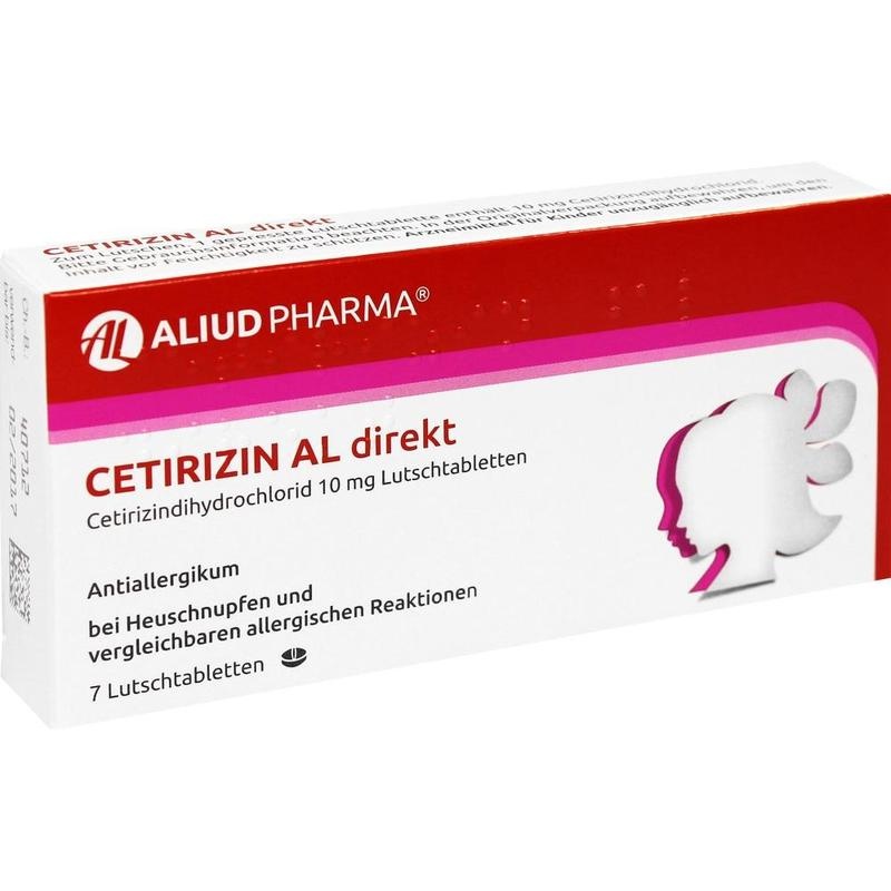 CETIRIZIN AL direkt Lutschtabletten