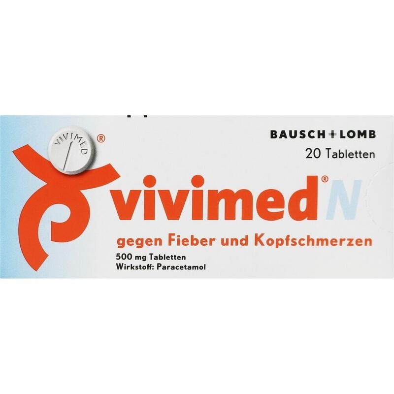 VIVIMED N gegen Fieber und Kopfschmerzen Tabletten