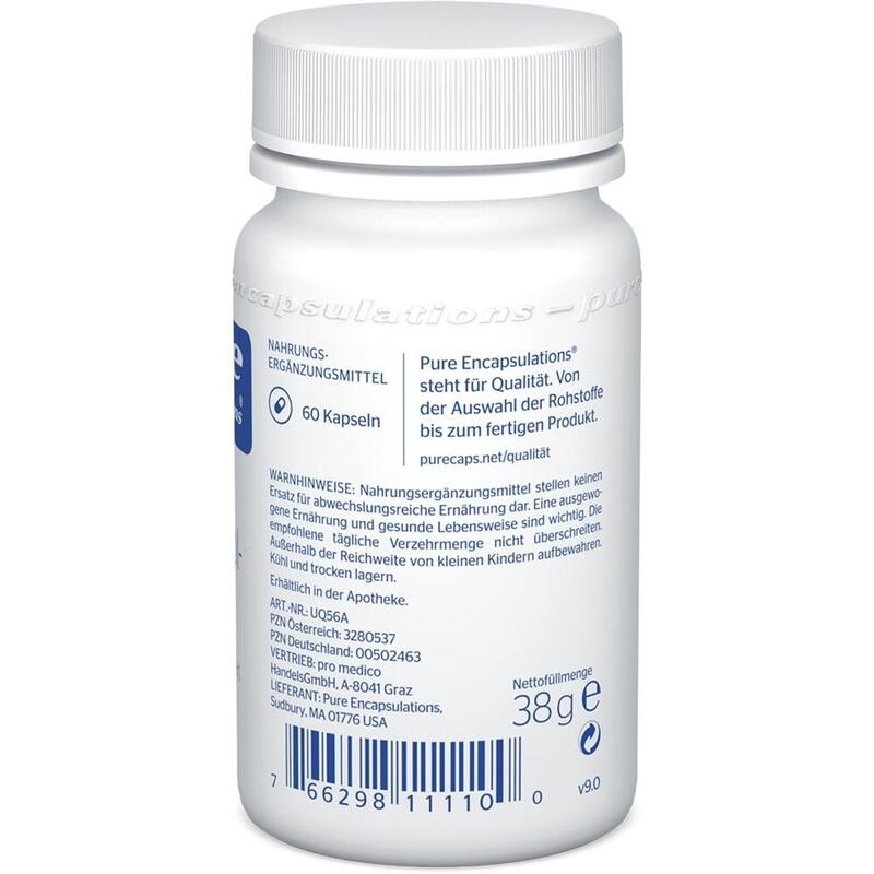 PURE ENCAPSULATIONS Ubiquinol QH 50 mg Kapseln