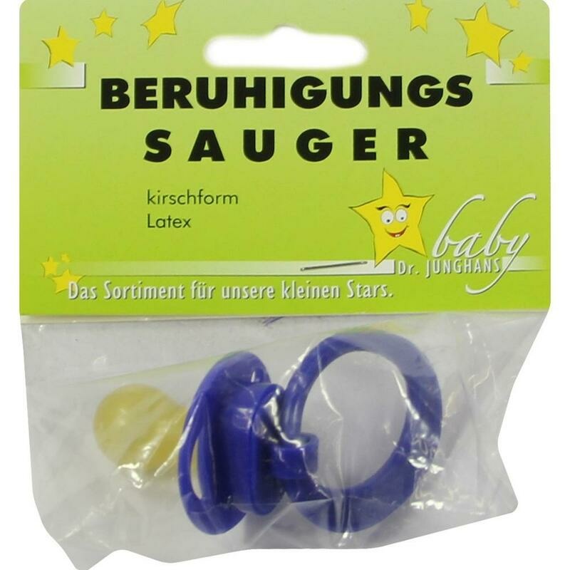 BERUHIGUNGSSAUGER kirschf.Lat.0-6 M.dunkelblau