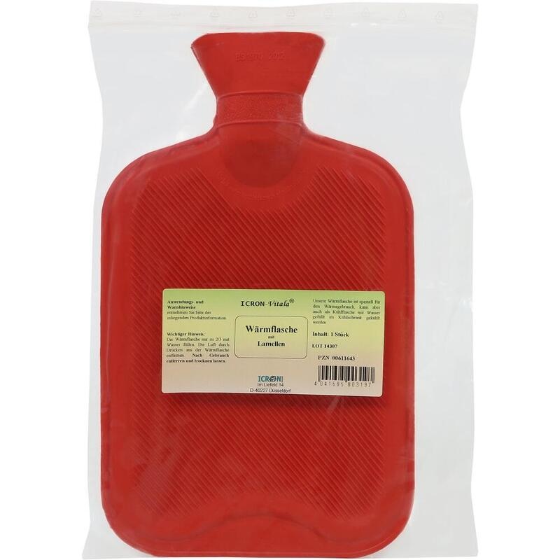 WÄRMFLASCHE Doppellamelle Icron 2 l Vitala