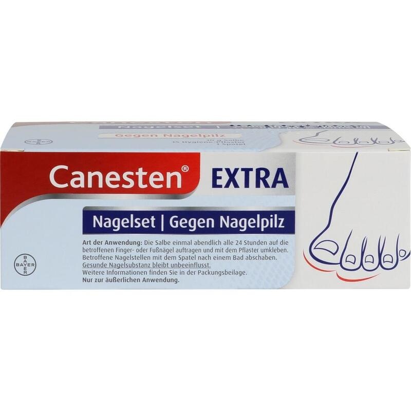 CANESTEN Extra Nagelset