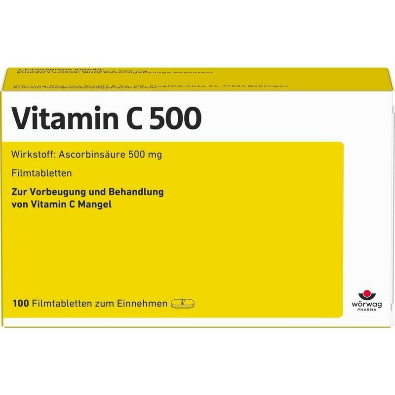 VITAMIN C 500 Filmtabletten