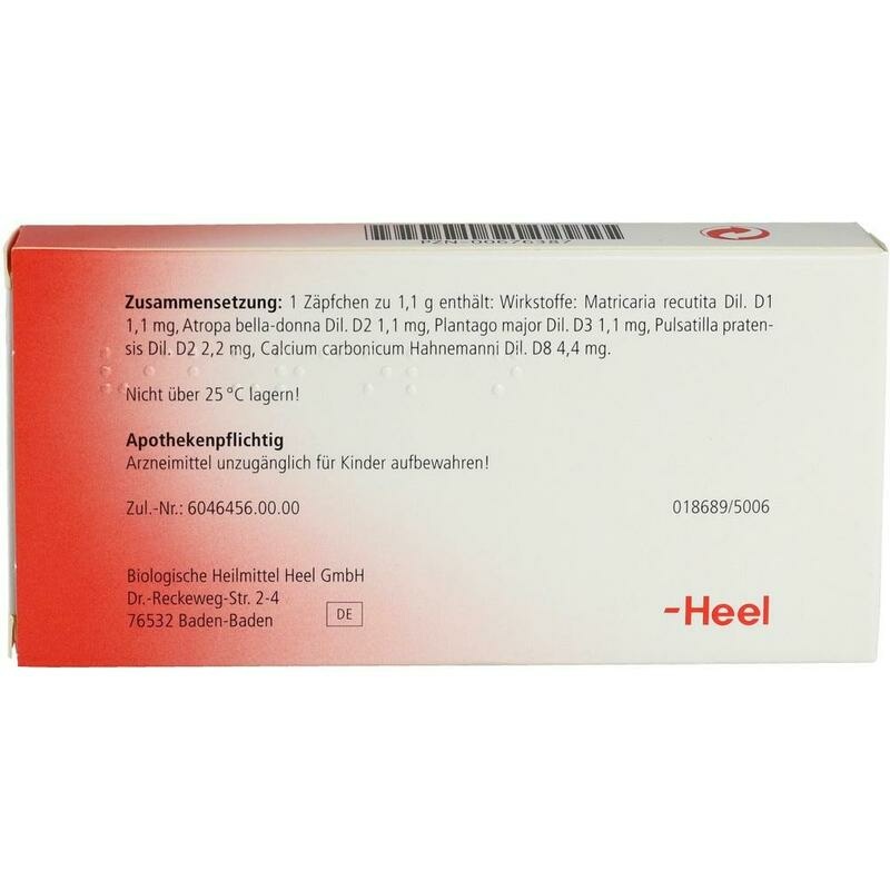 VIBURCOL N Kinder- und Säuglings-Suppositorien