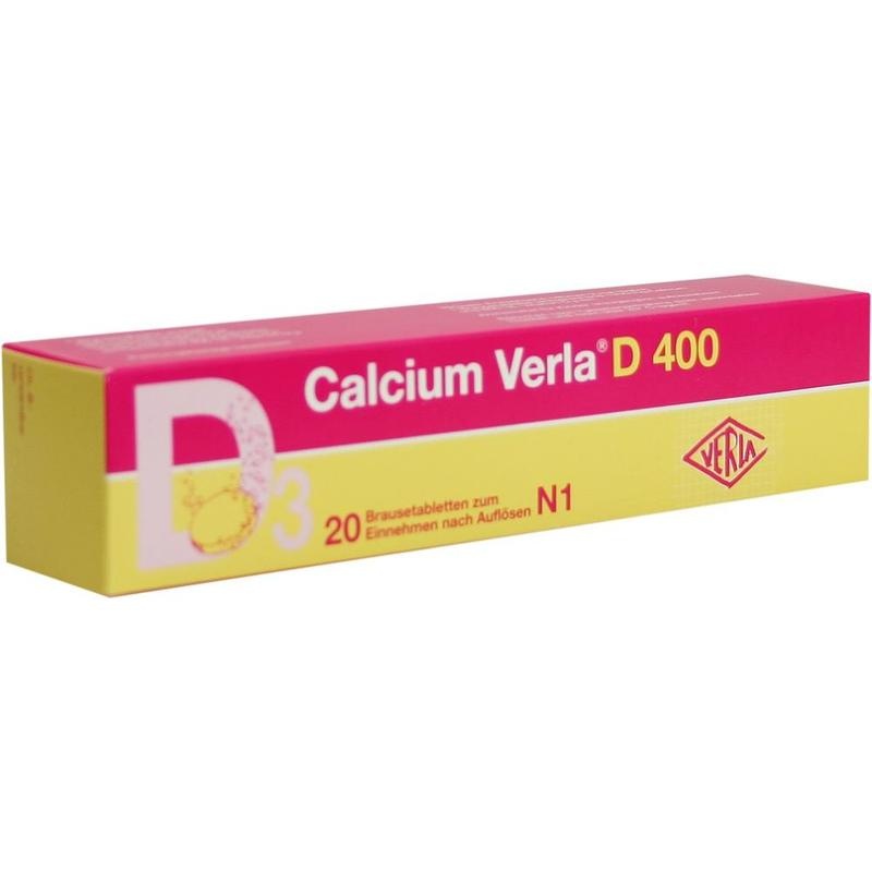 CALCIUM VERLA D 400 Brausetabletten