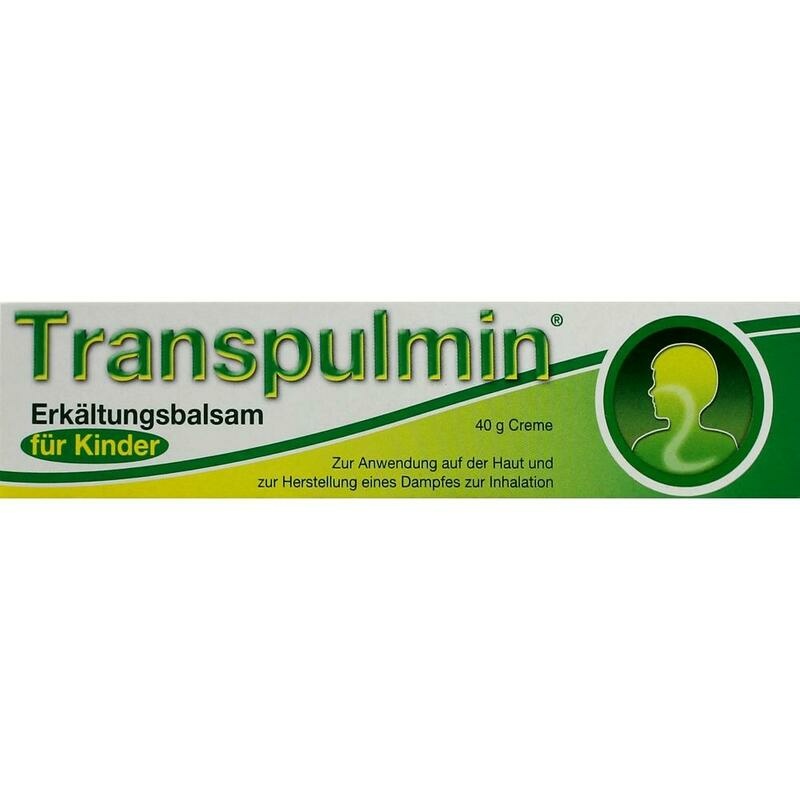 TRANSPULMIN Erkältungsbalsam für Kinder