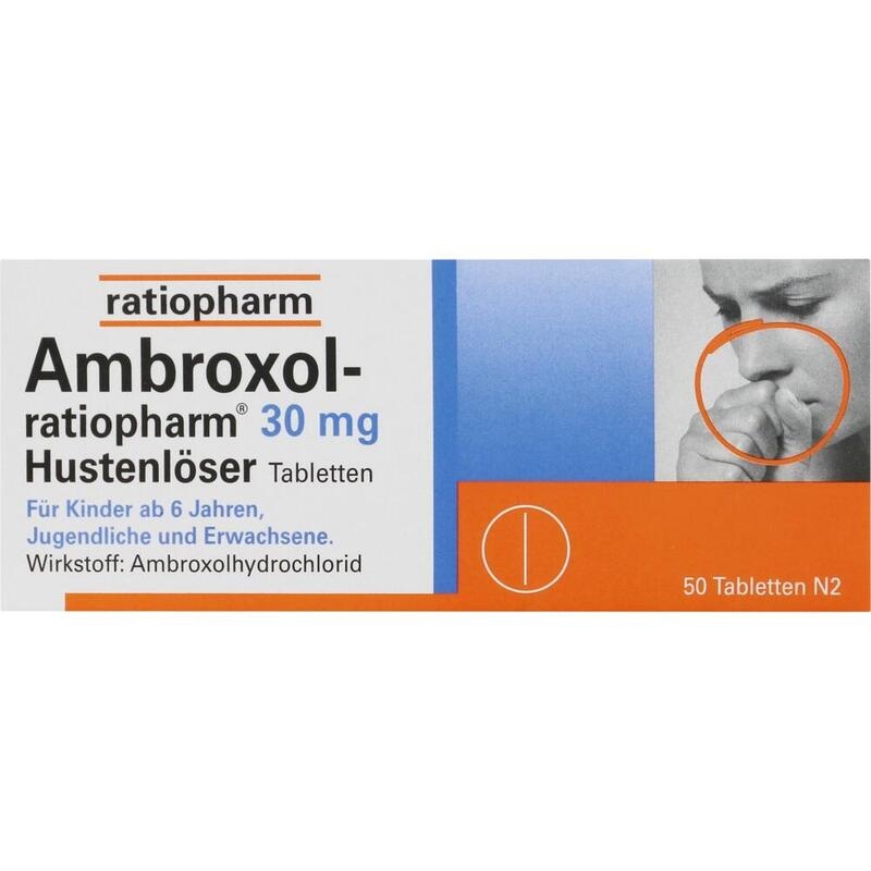 AMBROXOL-ratiopharm 30 mg Hustenlöser Tabletten