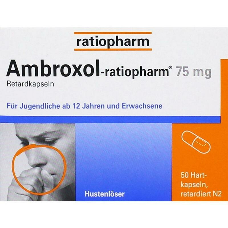 AMBROXOL-ratiopharm 75 mg Hustenlöser Retardkaps.