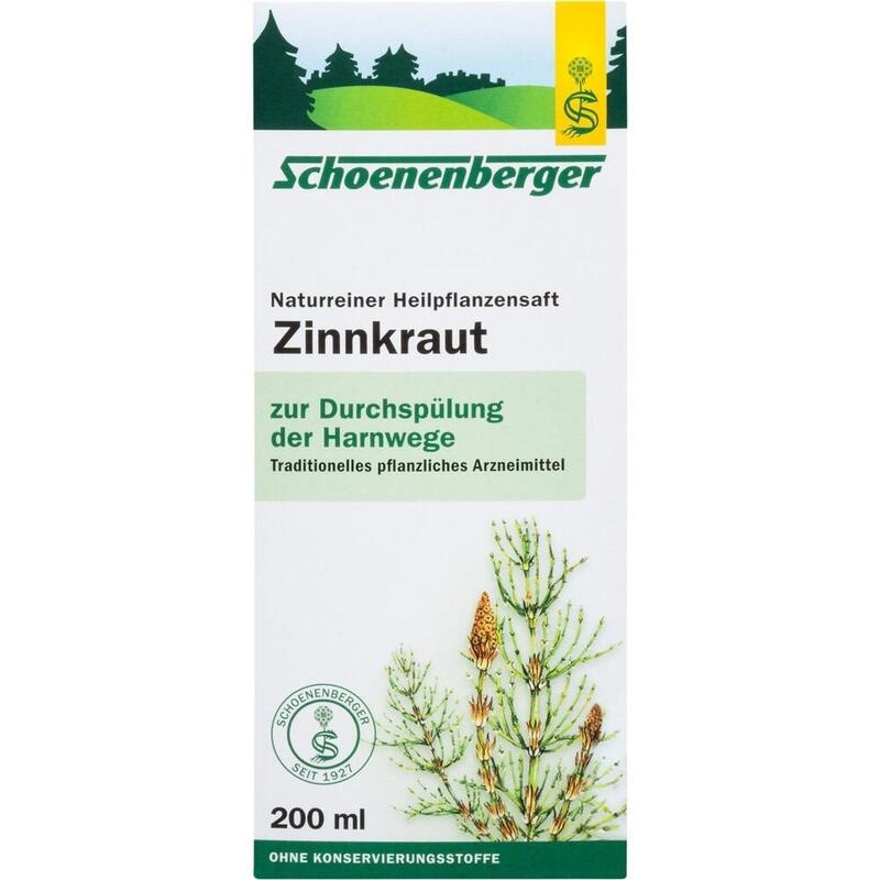 ZINNKRAUT SAFT Schoenenberger