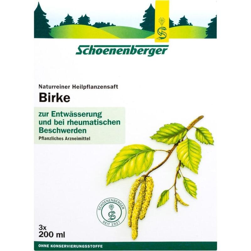 BIRKENSAFT Schoenenberger Heilpflanzensäfte