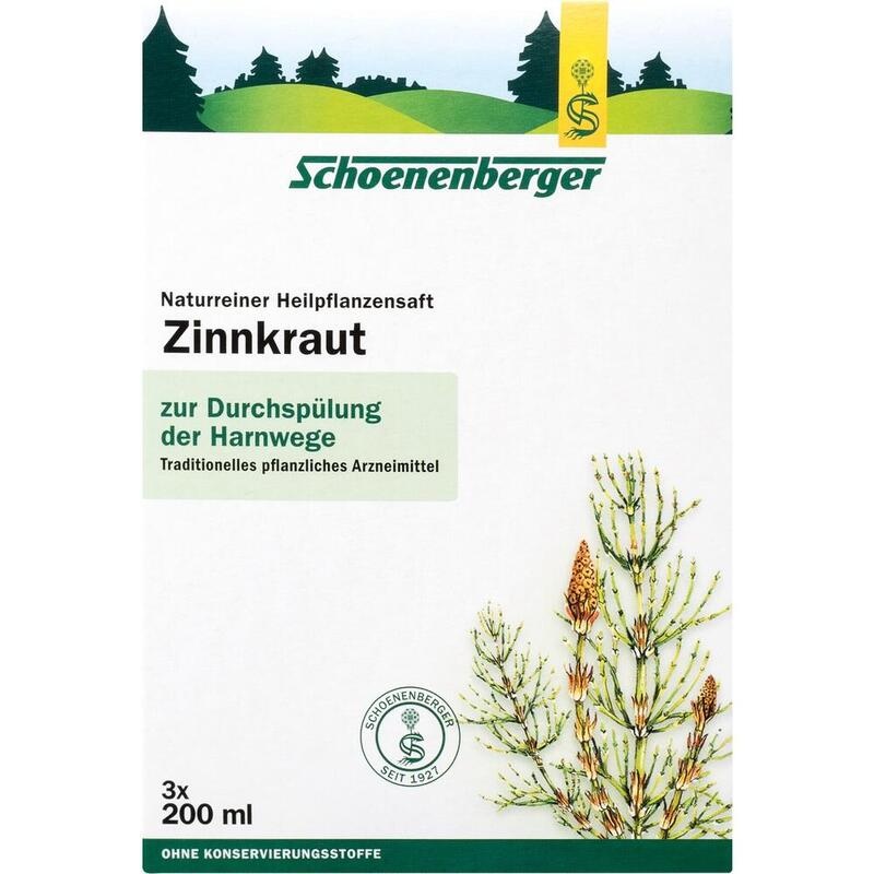 ZINNKRAUT SAFT Schoenenberger Heilpflanzensäfte