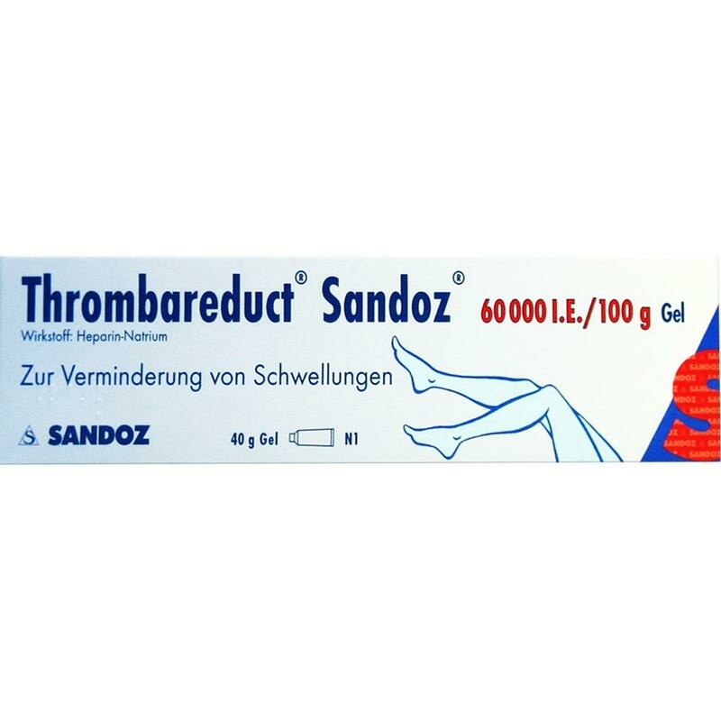THROMBAREDUCT Sandoz 60.000 I.E. Gel