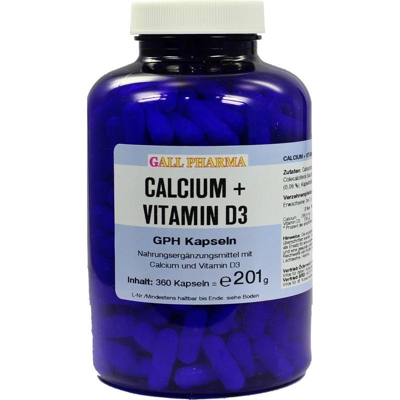 CALCIUM+VITAMIN D3 GPH Kapseln