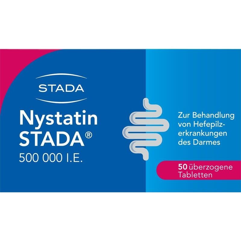 NYSTATIN STADA 500.000 I.E. überzogene Tab.