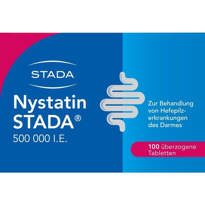 NYSTATIN STADA 500.000 I.E. überzogene Tab.