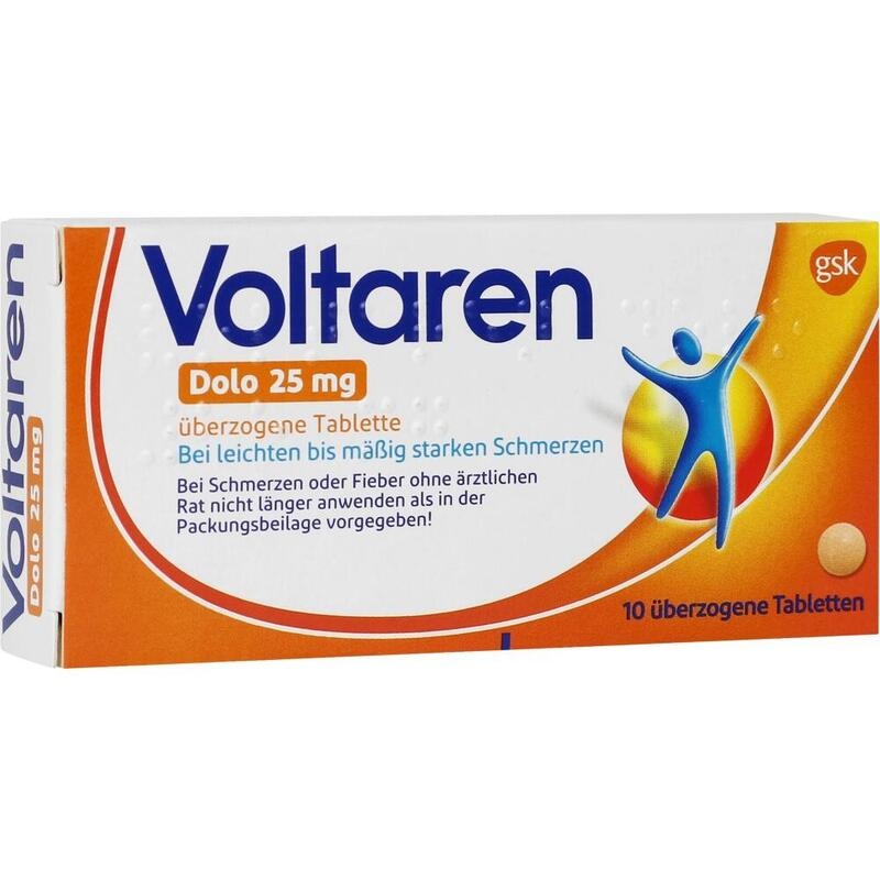 VOLTAREN Dolo 25 mg überzogene Tabletten