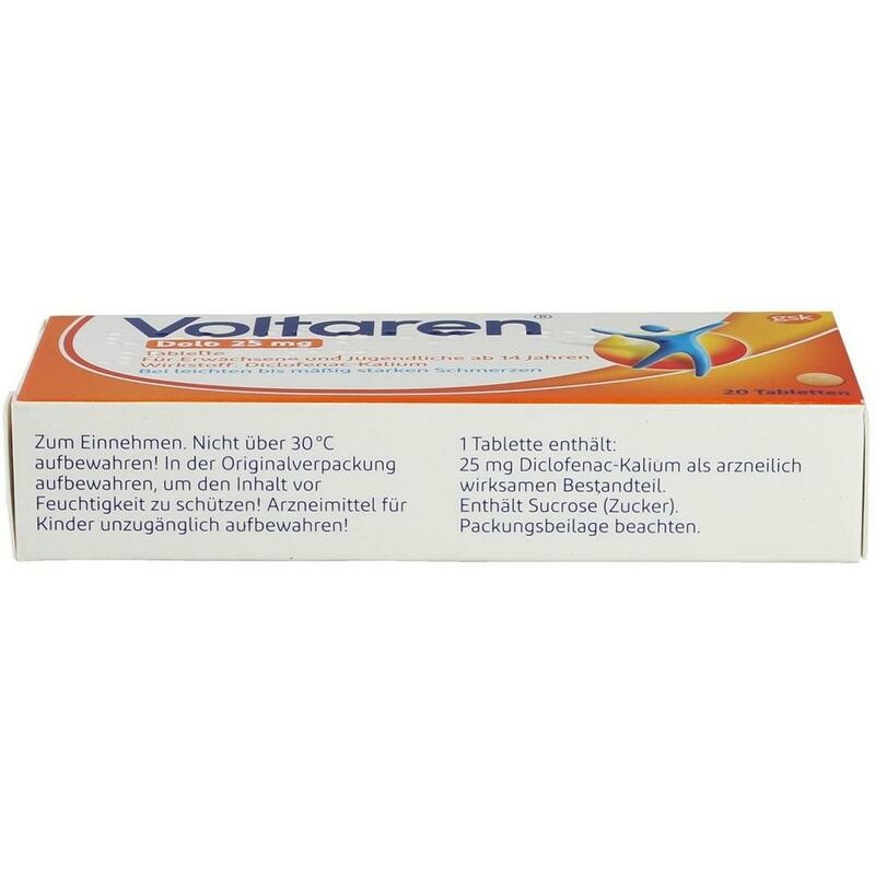 VOLTAREN Dolo 25 mg überzogene Tabletten