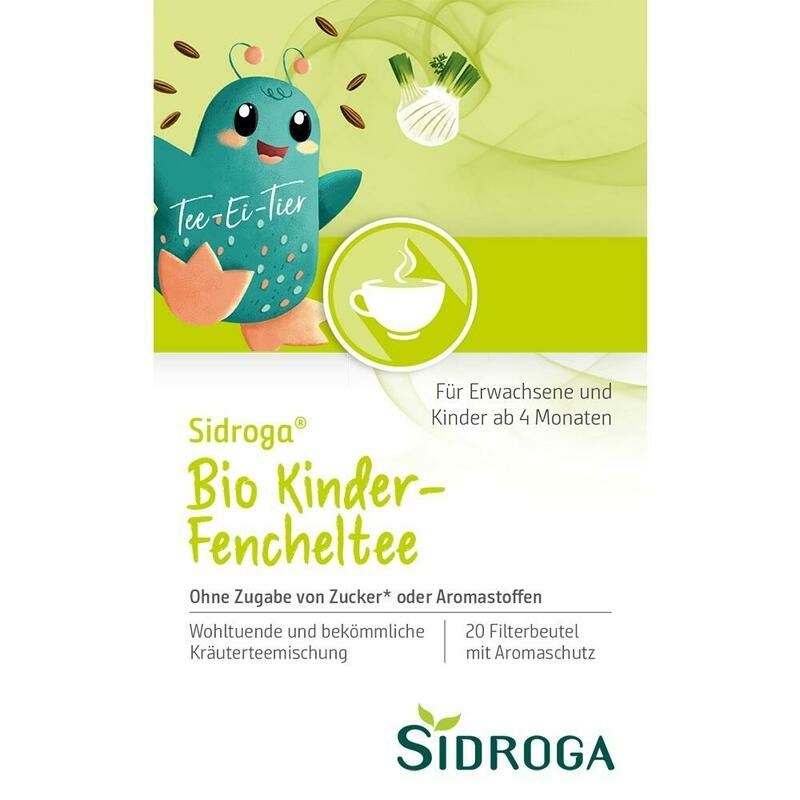 SIDROGA Bio Kinder-Fencheltee Filterbeutel
