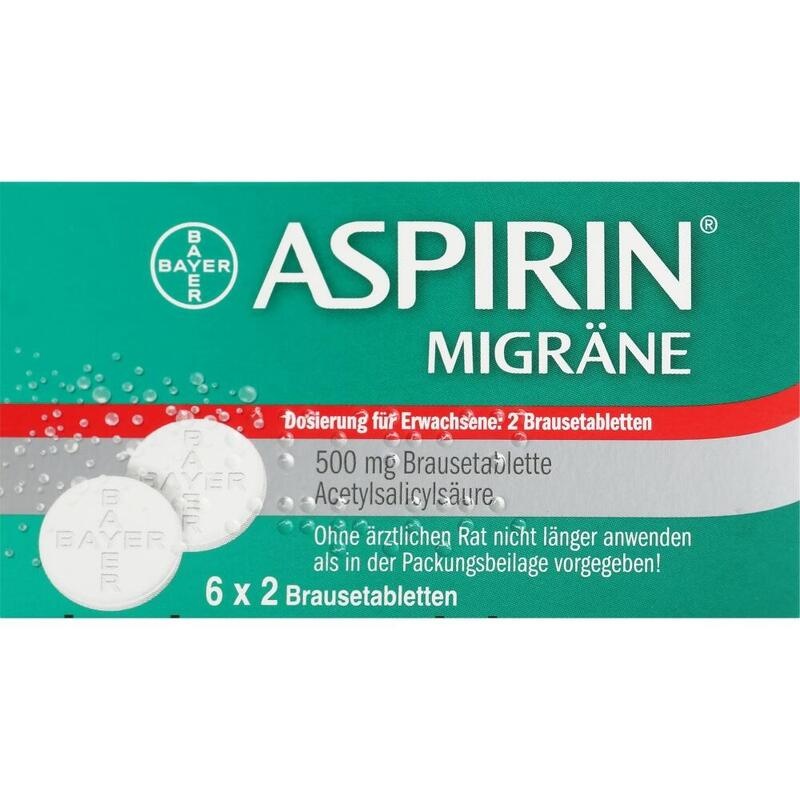 ASPIRIN MIGRÄNE 500 mg Brausetabletten
