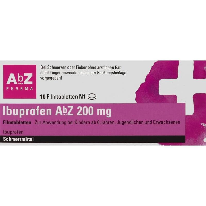 IBUPROFEN AbZ 200 mg Filmtabletten