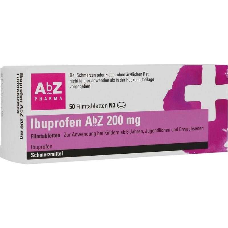 IBUPROFEN AbZ 200 mg Filmtabletten