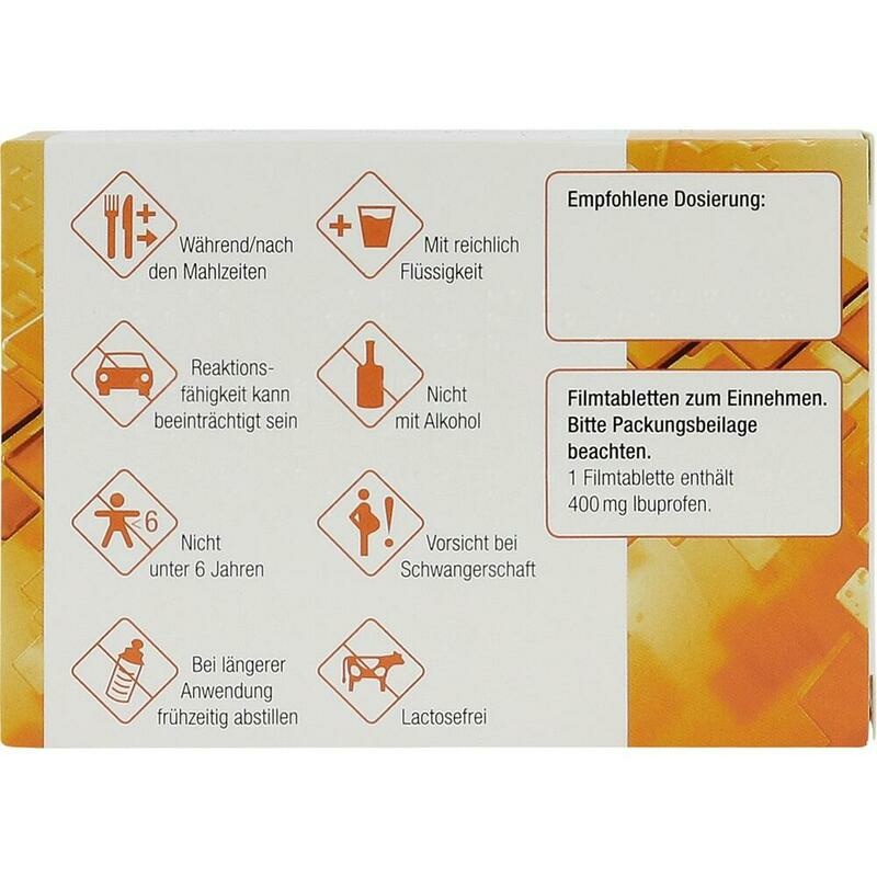GIB Ibuprofen 400 mg Filmtabletten
