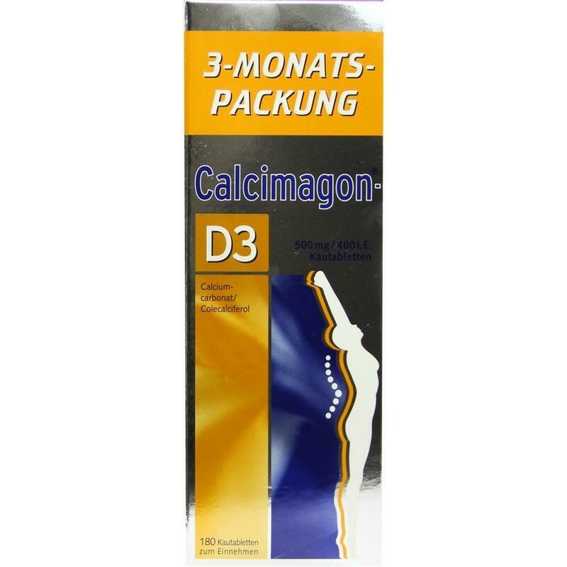 CALCIMAGON D3 Kautabletten