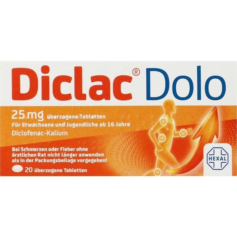 DICLAC Dolo 25 mg überzogene Tabletten