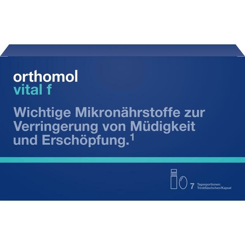 ORTHOMOL Vital F Trinkfläschchen/Kaps.Kombipack.