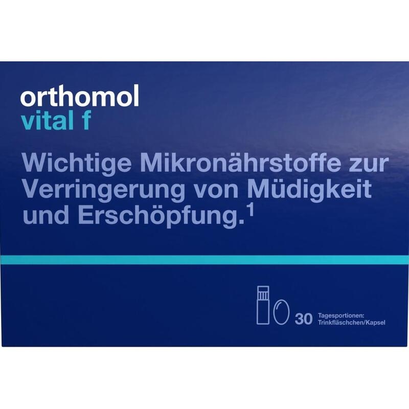 ORTHOMOL Vital F Trinkfläschchen/Kaps.Kombipack.