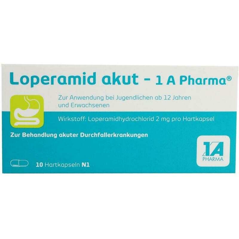 LOPERAMID akut-1A Pharma Hartkapseln