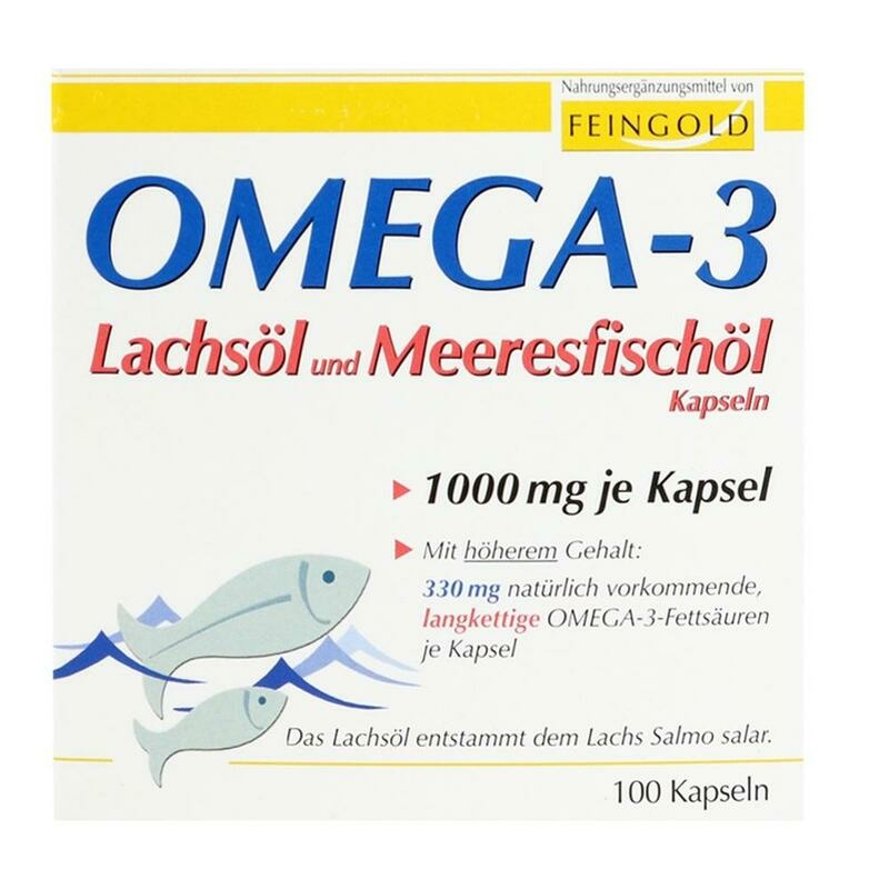 OMEGA-3 LACHSÖL und Meeresfischöl Kapseln