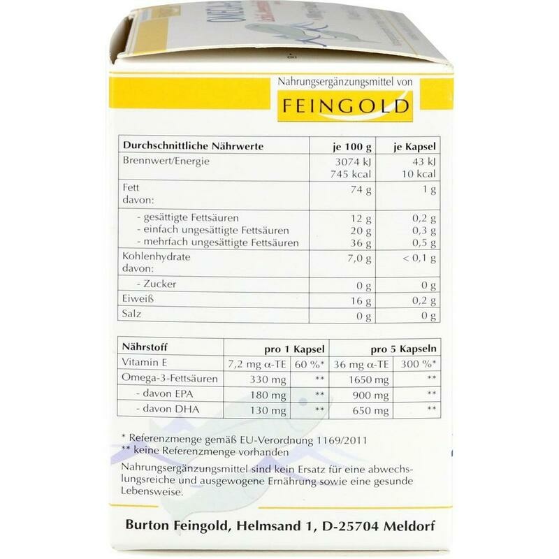 OMEGA-3 LACHSÖL und Meeresfischöl Kapseln