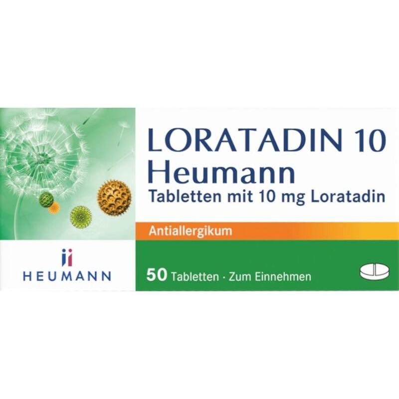 LORATADIN 10 Heumann Tabletten