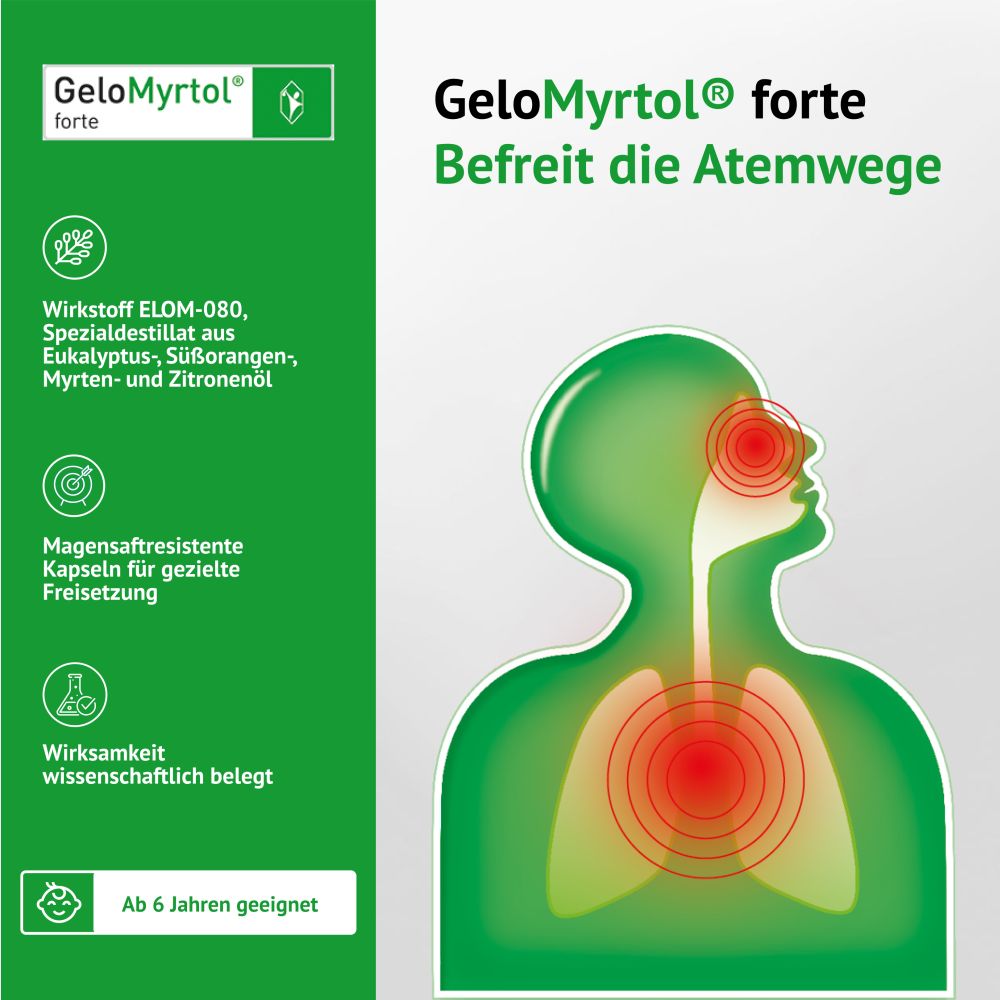 GELOMYRTOL forte magensaftresistente Weichkapseln