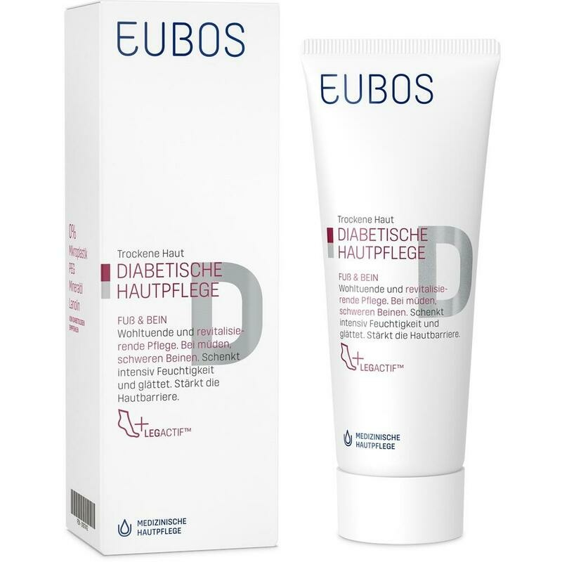 EUBOS DIABETISCHE HAUT PFLEGE Fuß+Bein Creme