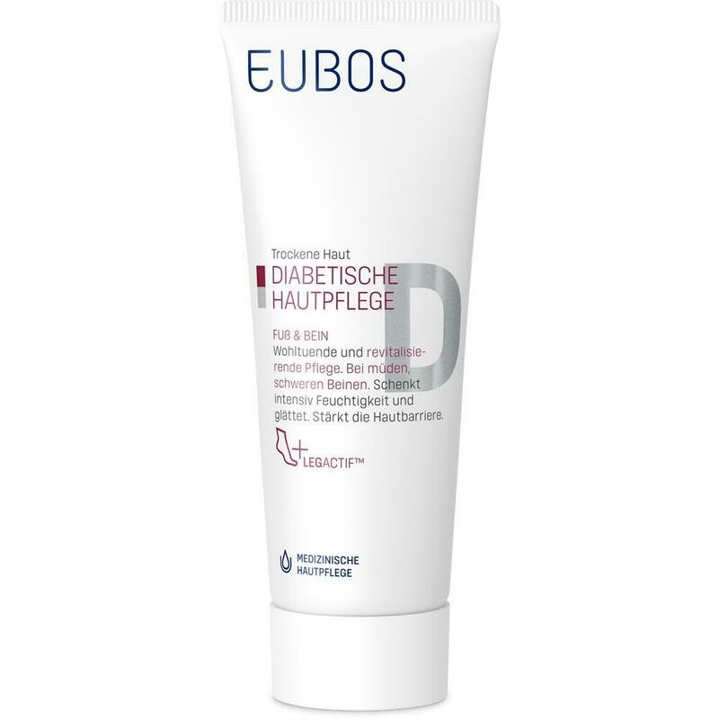 EUBOS DIABETISCHE HAUT PFLEGE Fuß+Bein Creme