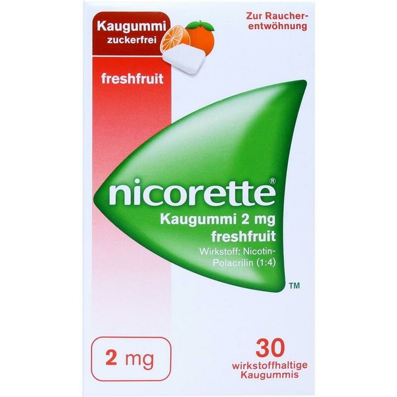NICORETTE Kaugummi 2 mg freshfruit